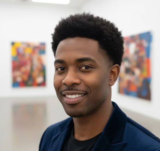 afro low fade