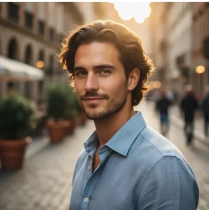 low fade wavy hairs 