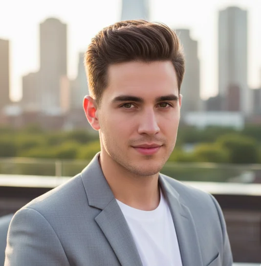 low fade quiff