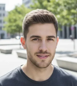 short hair low fade 